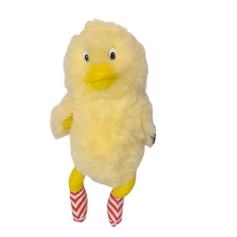 Vintage Alegria By P.M.I Yellow Duck Korea Plush Stuffed Toy 14"